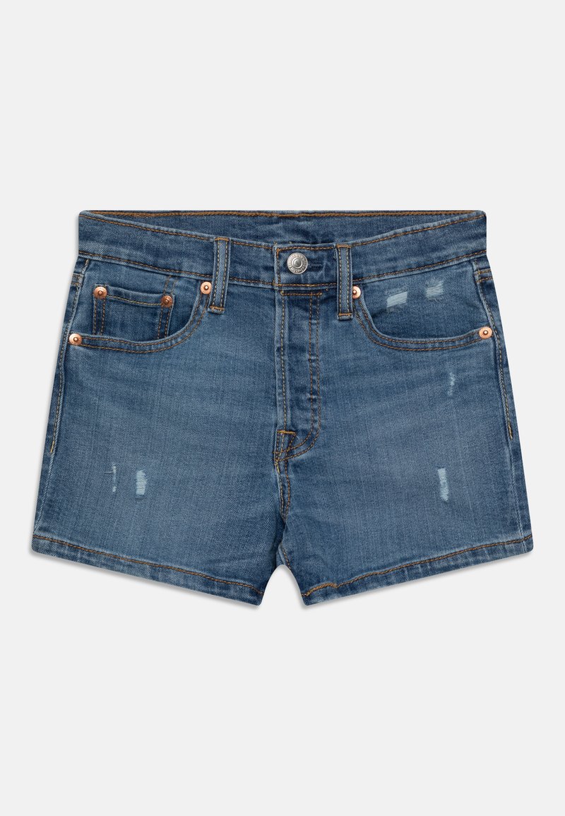 Levi's® 501 ORIGINAL - Lühikesed teksad - athens/tumesinine teksa ...