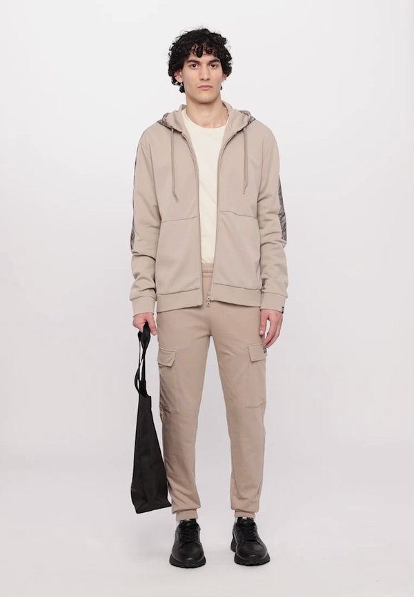 Zip-up sweatshirt - cobblestone3