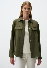 Denim jacket - khaki