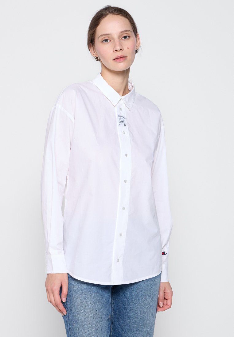 Champion Overhemdblouse wit Champion Overhemdblouse wit