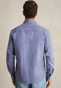 Reiss REGULAR FIT - HENDRIXON STRIPE TWIN-POCKET - Marškiniai - blue/white