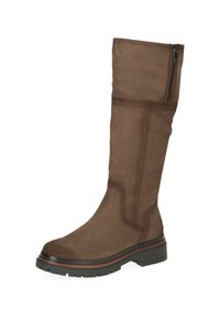 Caprice Botas con plataforma - taupe nubuc