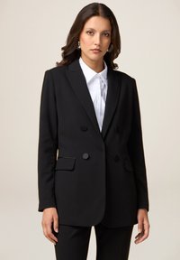 Oltre CON DETTAGLI IN RASO - Blazer - nero