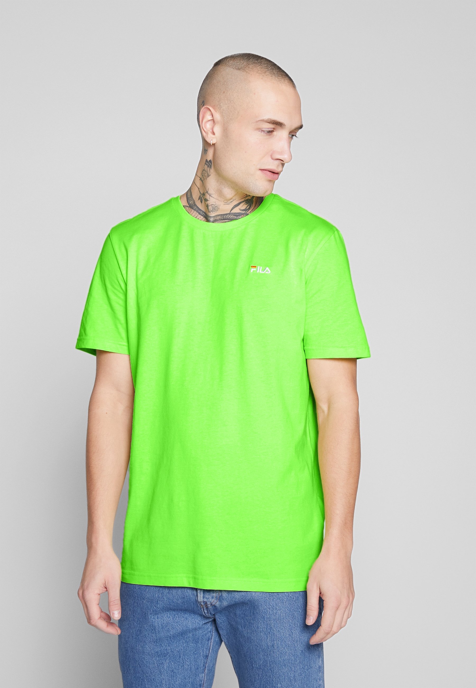 t shirt fila vert