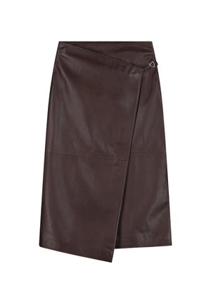 Fabienne Chapot, SONNY MIDI SKIRT - Wikkelrok - brown