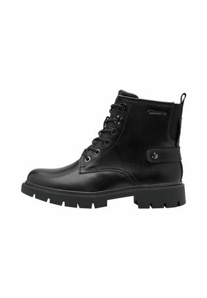 Stivaletti stringati - black
