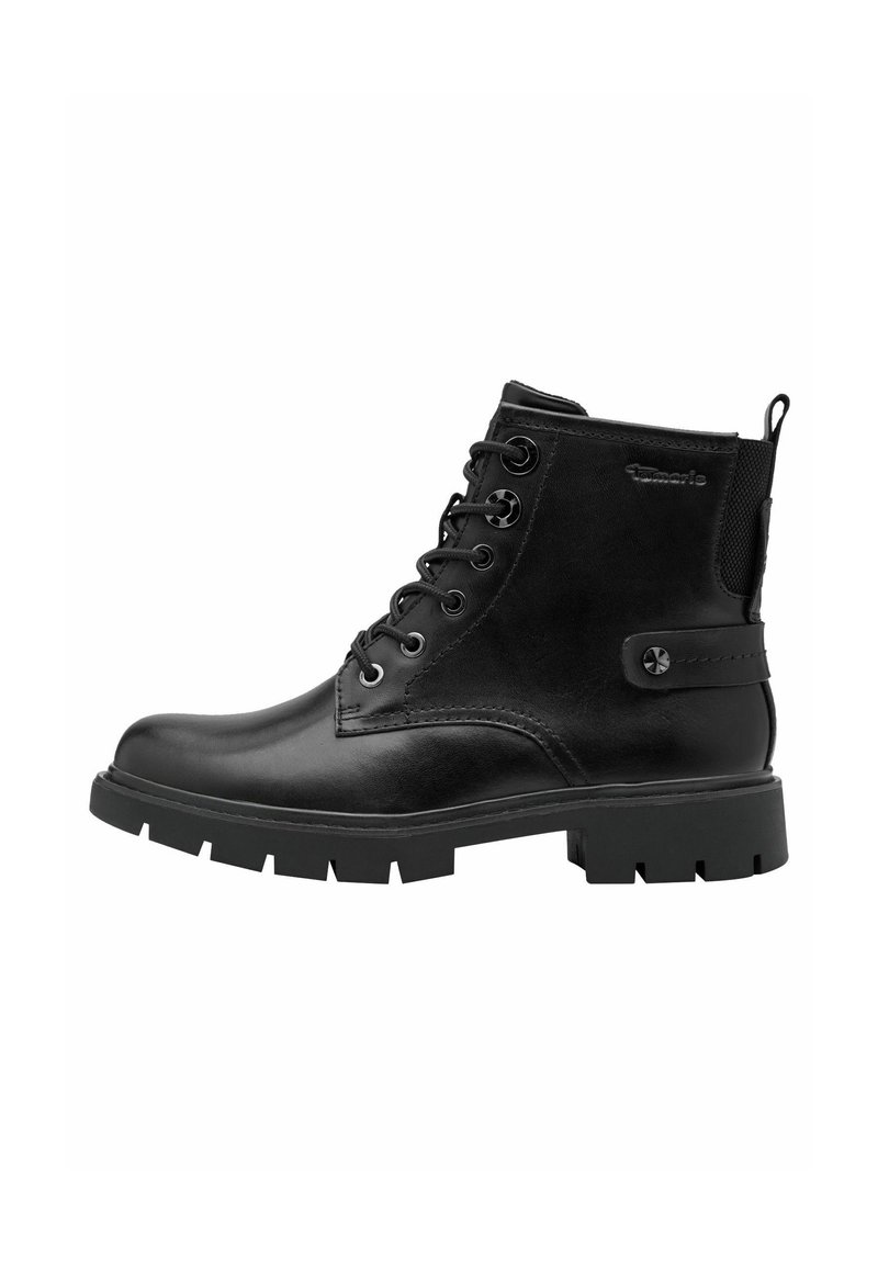 Tamaris Stivaletti stringati - black