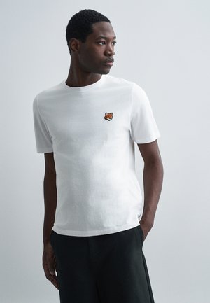 Maison Kitsuné FOX HEAD REGULAR TEE - Pamata T-krekls - white