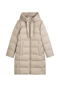 COAT WITH HOOD WELT POCKETS - Daunenmantel - chalky mauve