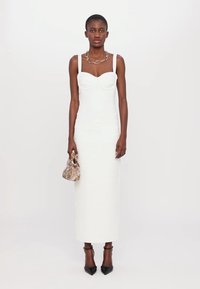 Hervé Léger THE MUSE GOWN - Maxikjoler - alabaster