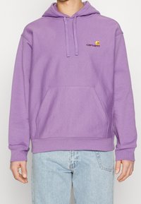 Carhartt WIP Mikina s kapucí - purple