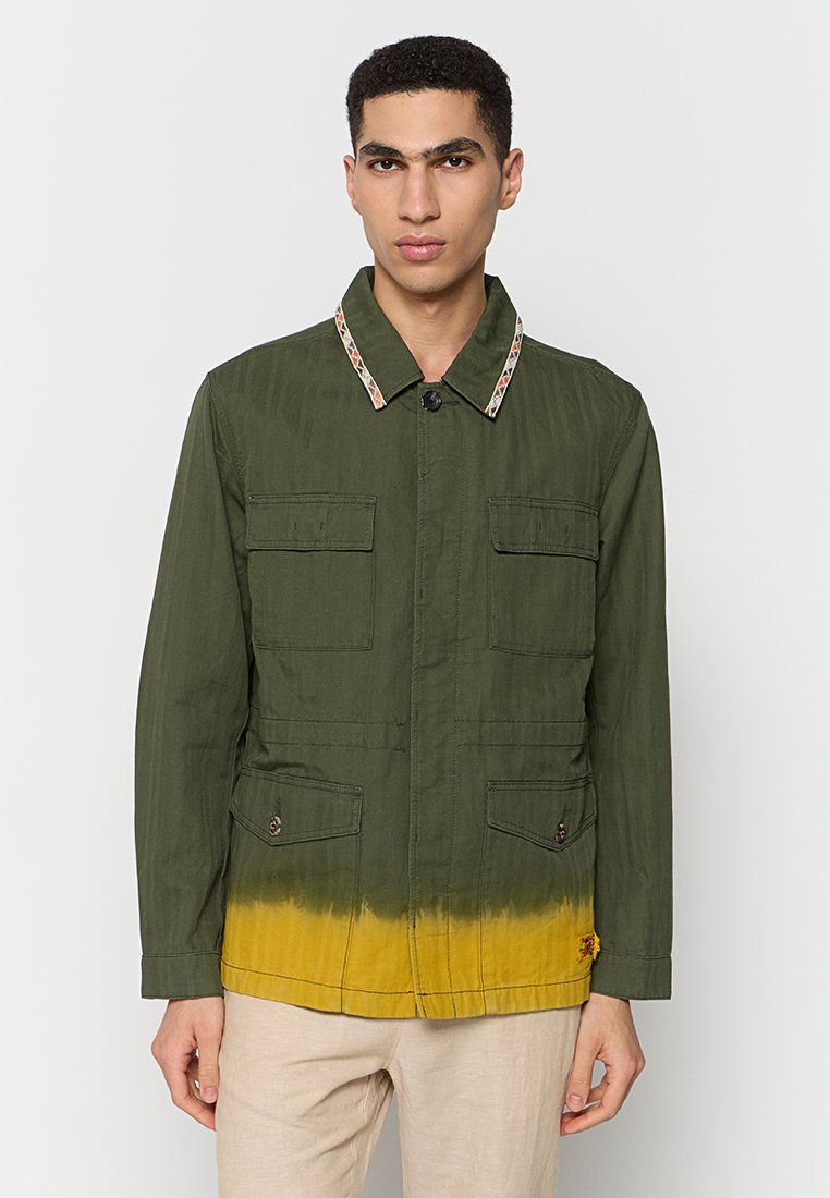Scotch & Soda Lichte jas donkergroen
