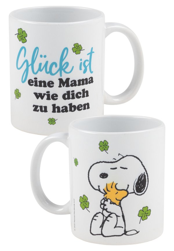 THE PEANUTS SNOOPY TASSE GLÜCK IST EINE MAMA WIE DICH ZU HABEN  - Sonstige Accessoires - weiß