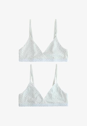 Trikotni modrček - ditsy floral