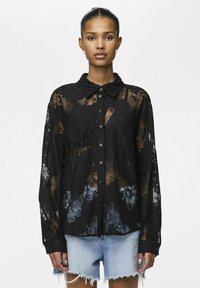 Pieces Bluza s gumbima - black