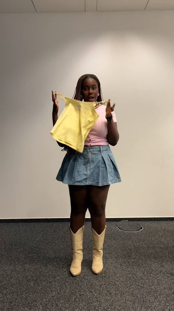 BOW STRAP CAMI  - Top2