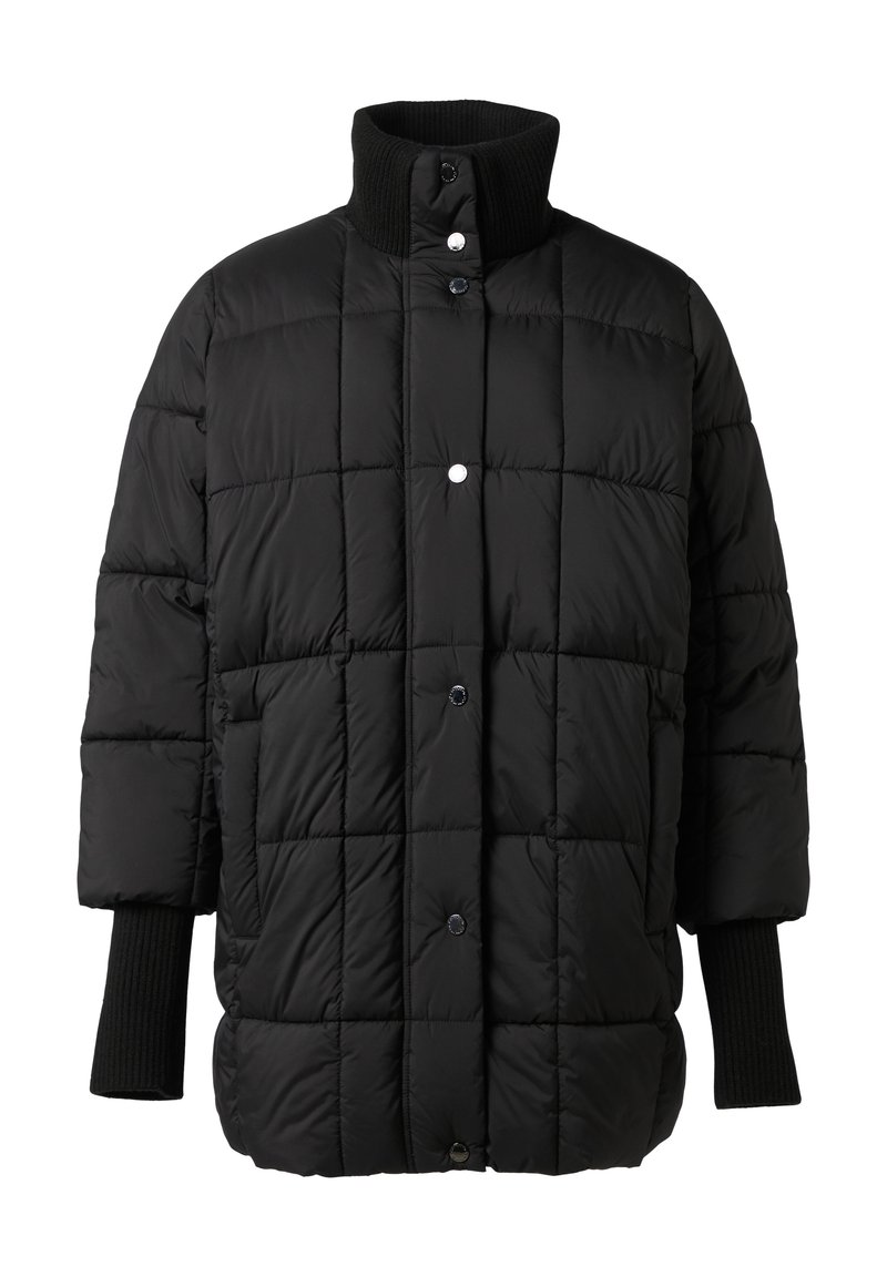 comma Wintermantel zwart comma Wintermantel zwart