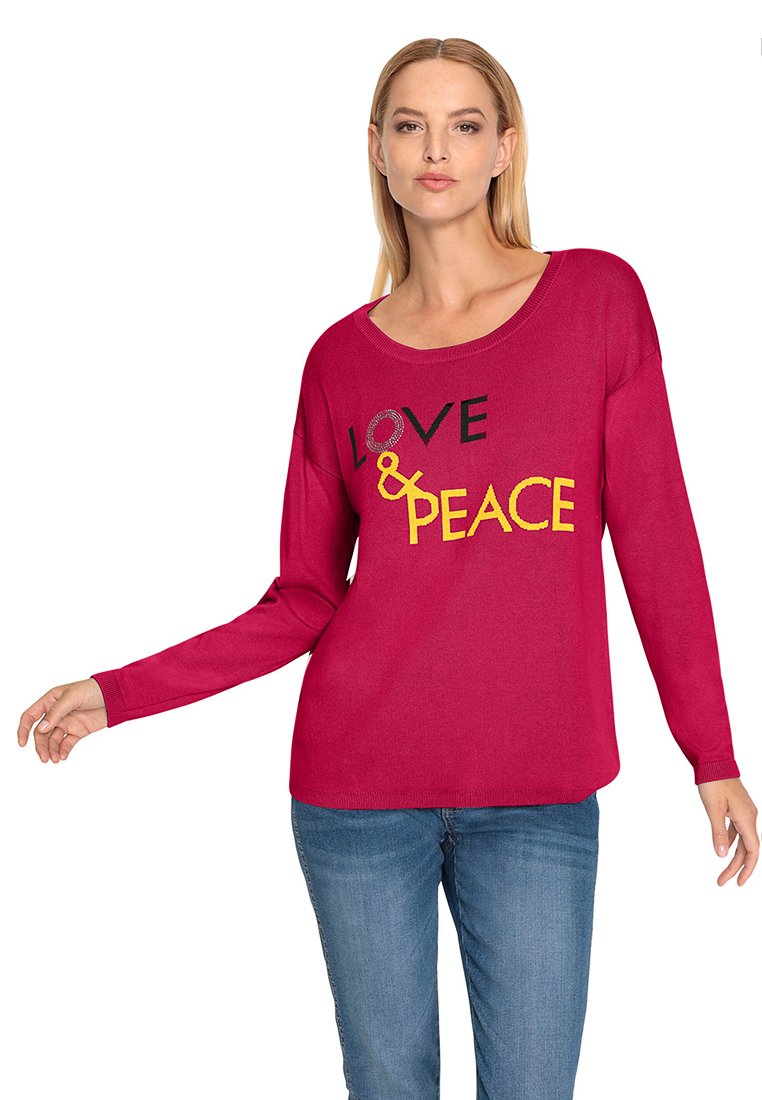 heine Trui donkerroze