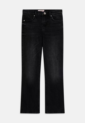 ONLY GIRLS, KOGJUICY LIFE WIDE LEG - Jeans relaxed fit - washed black