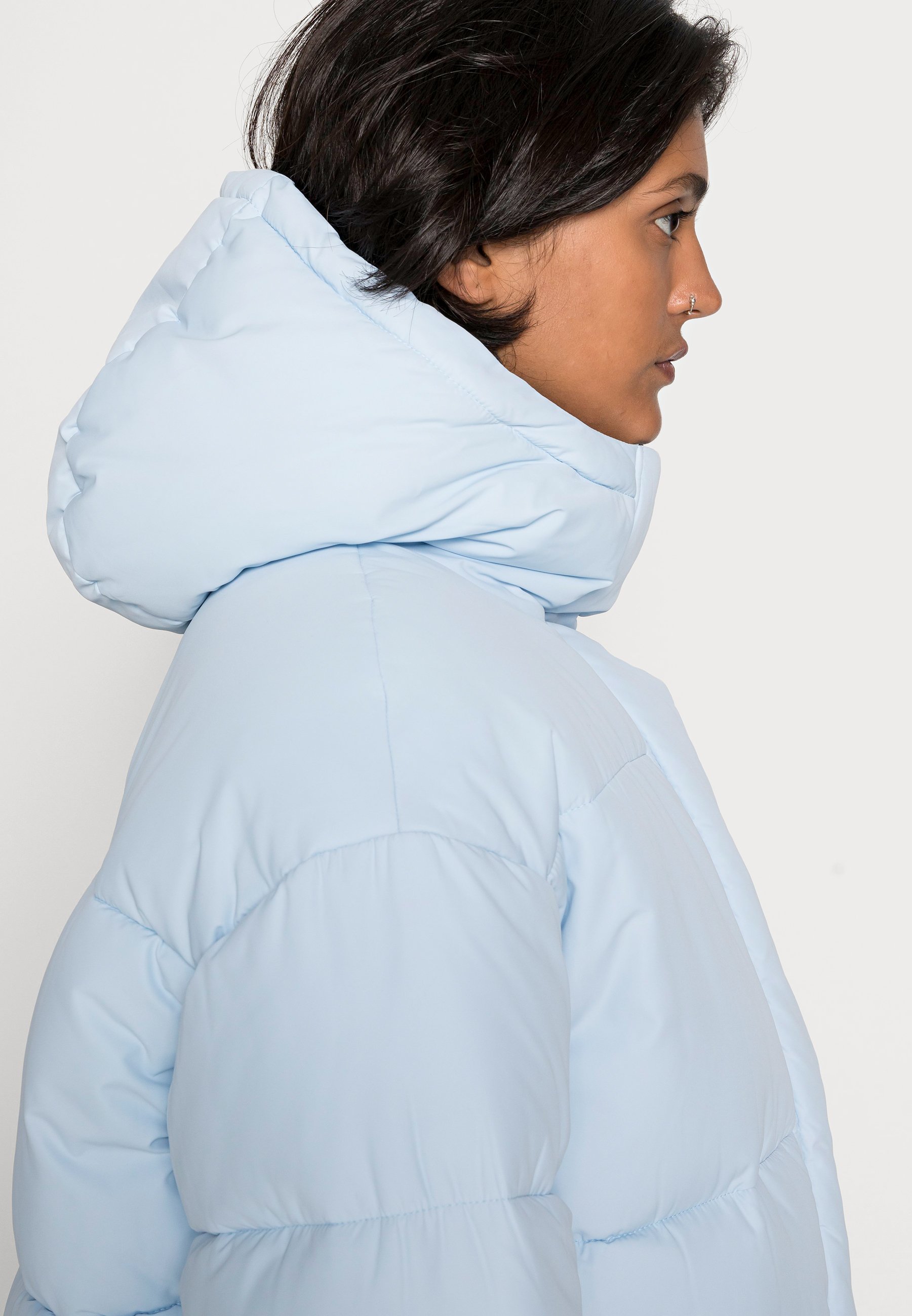 monki brown puffer jacket