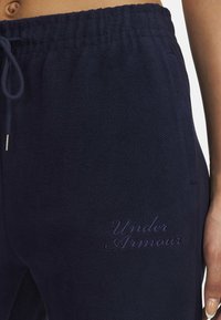 Under Armour ICON TERRY VARSITY - Trainingsbroek - midnight navy