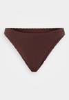 TERRY SKIMPY HIKE - Bikiniunderdel - choc cherry