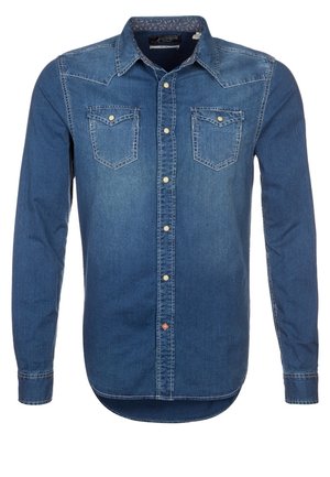 Scotch & Soda Overhemd - blue denim