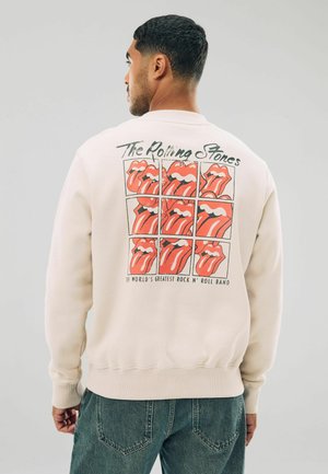 REGULAR FIT - ROLLING STONES LICENCE - Sweatshirt - ecru white
