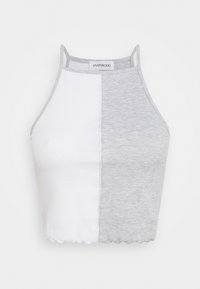 Não selecionado, white/mottled light grey
