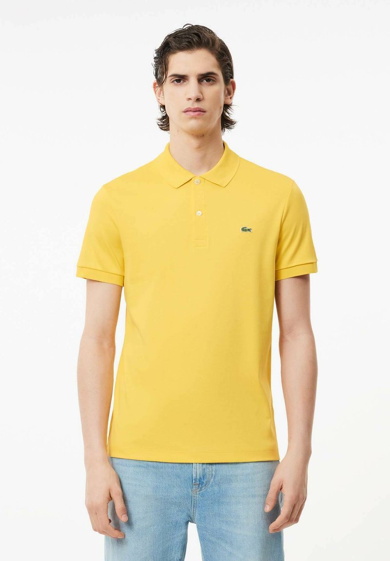 Lacoste Polo - jaune cornslik iy