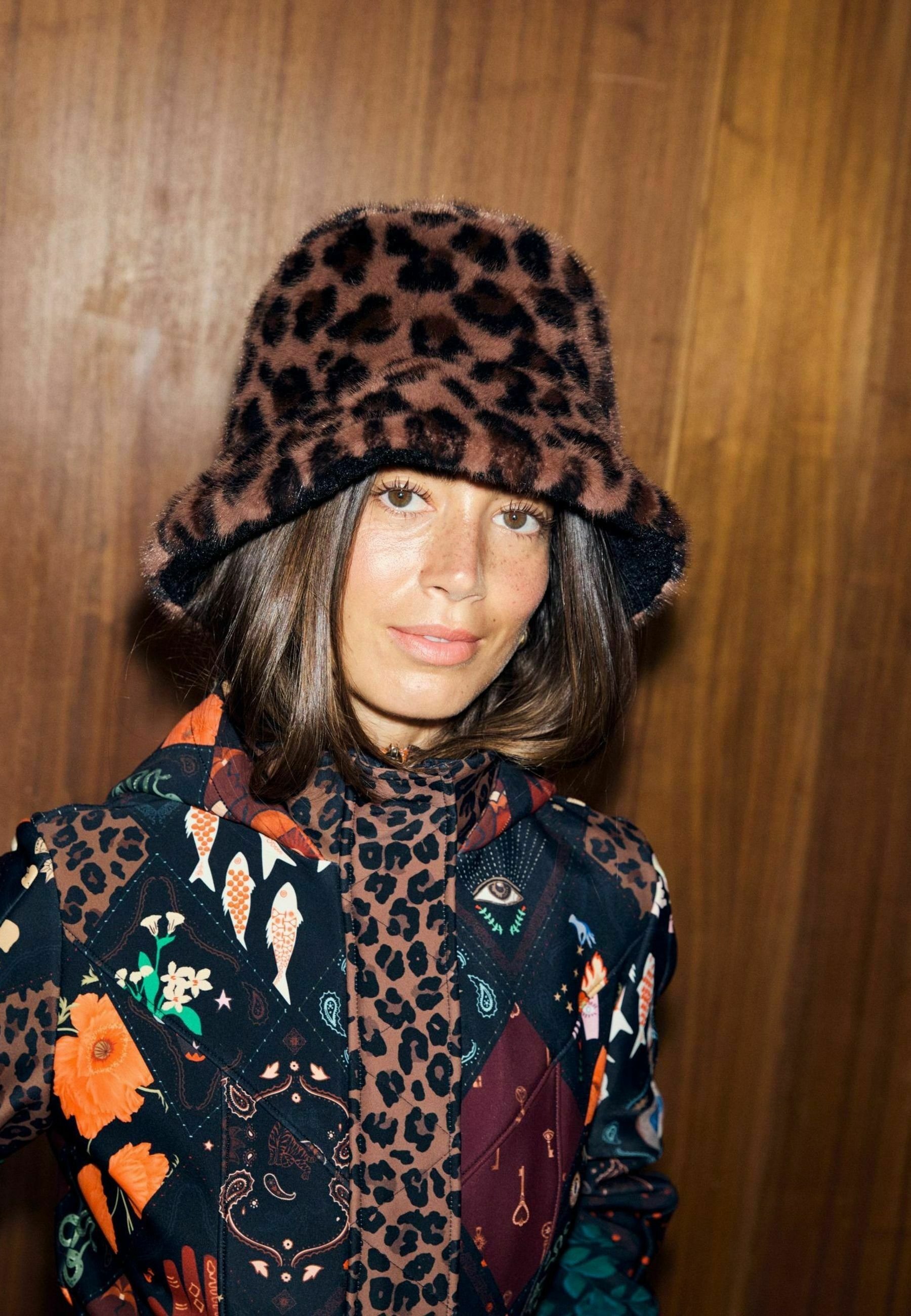 Never Fully Dressed Hat - leopard/brown - Zalando