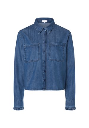 Hemdbluse - middle blue denim
