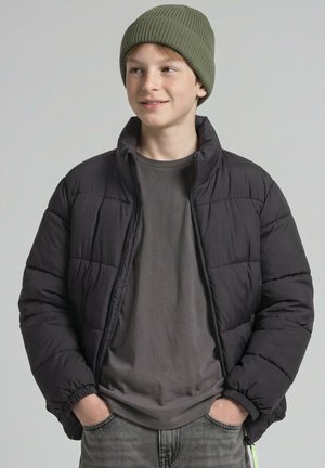 TOM TAILOR, TOM TAILOR ACCESSOIRE BEANIE MÜTZE - Beanie - urban olive green