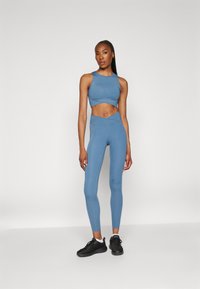 Hunkemöller CROSS OVER LEGGING - Tajice - blue