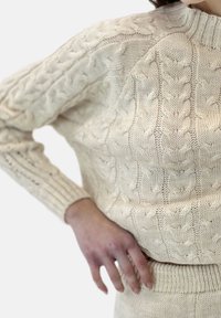 Elara SET - Träningsbyxor - beige