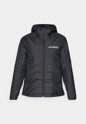 adidas Terrex TERREX MULTI SYNTHETIC INSULATED HOODED JACKET - Outdoorjas - black