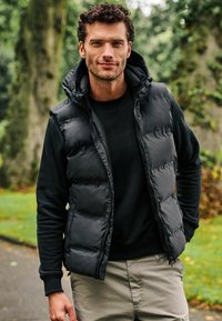 Next SHOWER RESISTANT HOODED - Väst - black