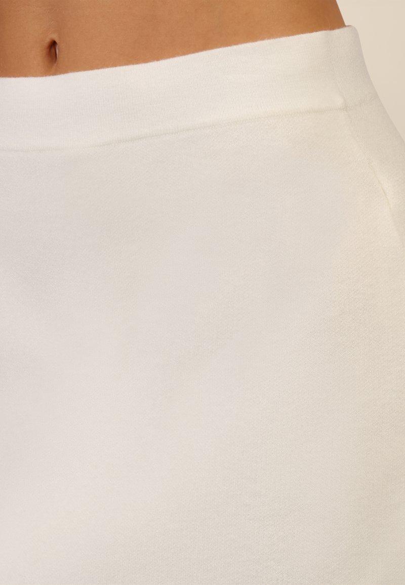 Jupe River Island Ivoire à Pois - Taille 12, Longueur Genou, Ligne A, Coton, Doublée, Occasion Très Peu Portée