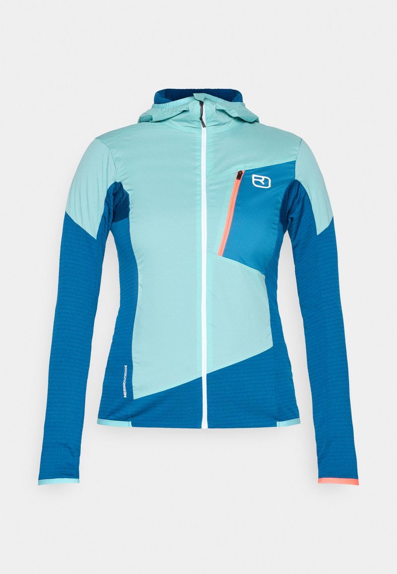 Ortovox Fleecejas blauw