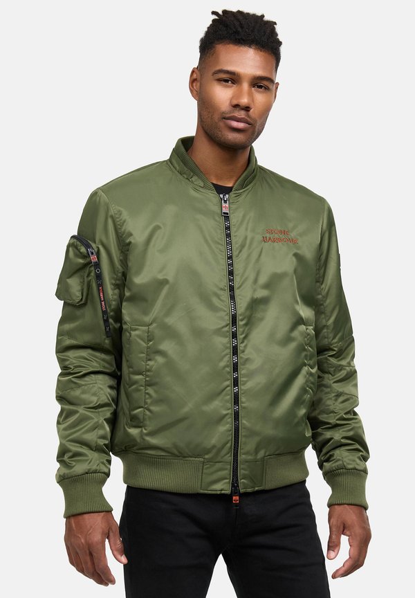 BERKOO - Bomberjacke - olive leaf