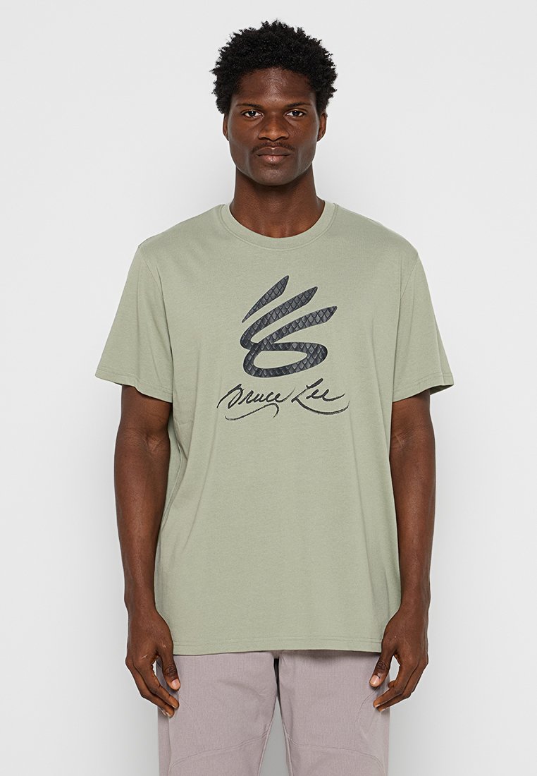 Under Armour T-shirt print groen