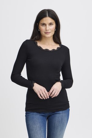 Fransa, FRHIZAMOND - Top s dlouhým rukávem - black