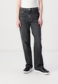 Tommy Jeans - LAYLA  - Jeans Relaxed Fit - denim washed black Miniaturebillede 1