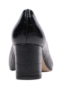 usha Pumps - schwarz krokodil
