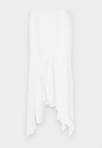 LONG DRAPED SKIRT - Jupe longue - white