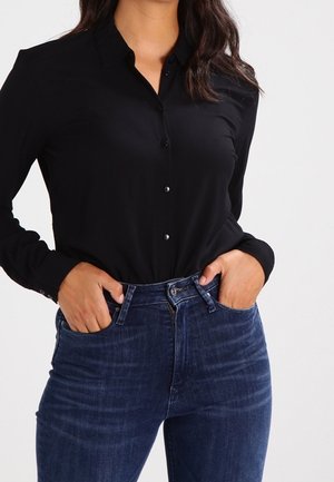 Overhemdblouse - black