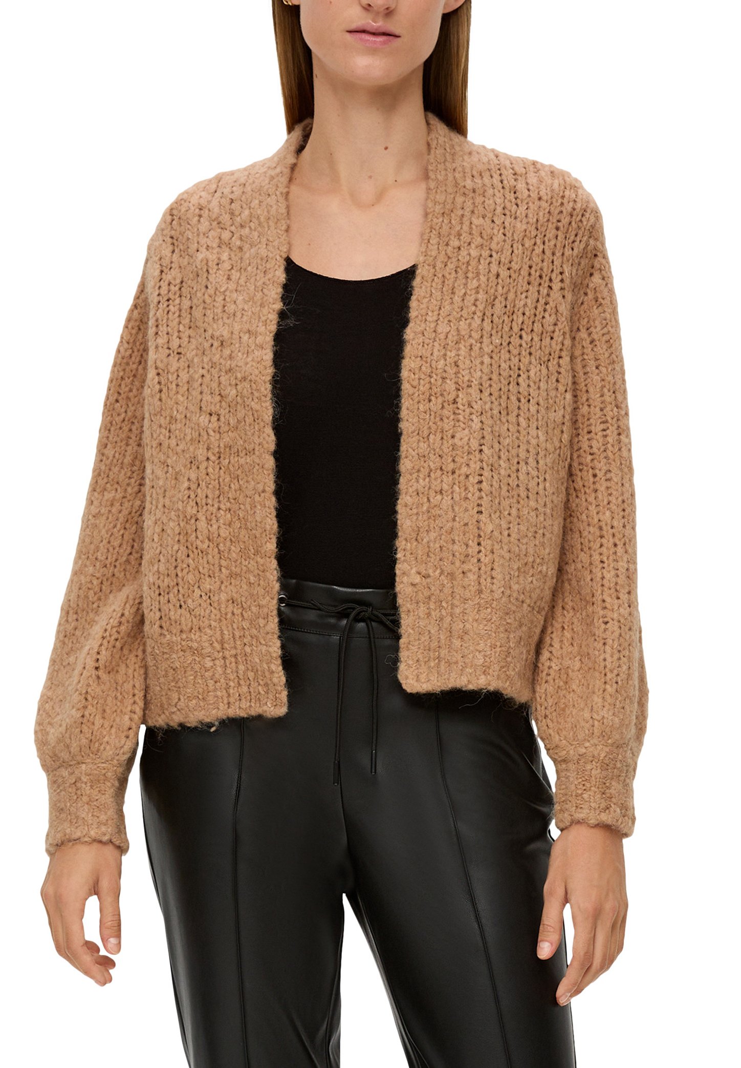 S.Oliver BLACK LABEL Damen Strickjacke – Lässiger Cardigan Für Alltag & Freizeit