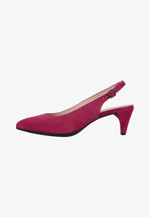 ECCO, SHAPE 45 POINTY SLEEK - Classic heels - sangria