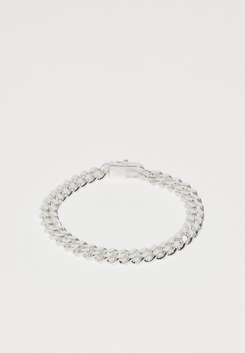 Hatton Labs CLASSIC CUBAN BRACELET UNISEX - Bracciale - silver coloured