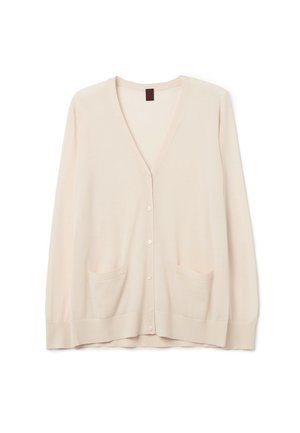 Stefanel WITH V NECK - Strickjacke - baby pink